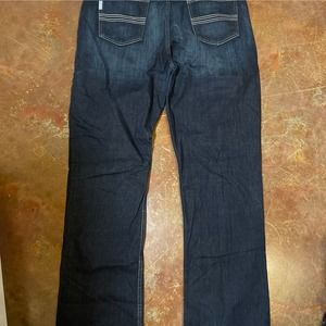 Cinch Silver Label Slim Fit Straight Leg Size 38/34 Dark Wash
